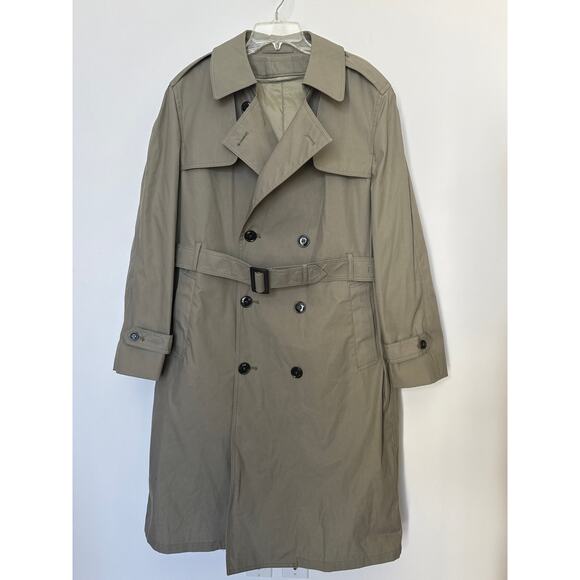 2010s U.S. Military All-Weather Trench Coat Zip-Out Liner  Valor Collection 42R - Picture 9 of 12